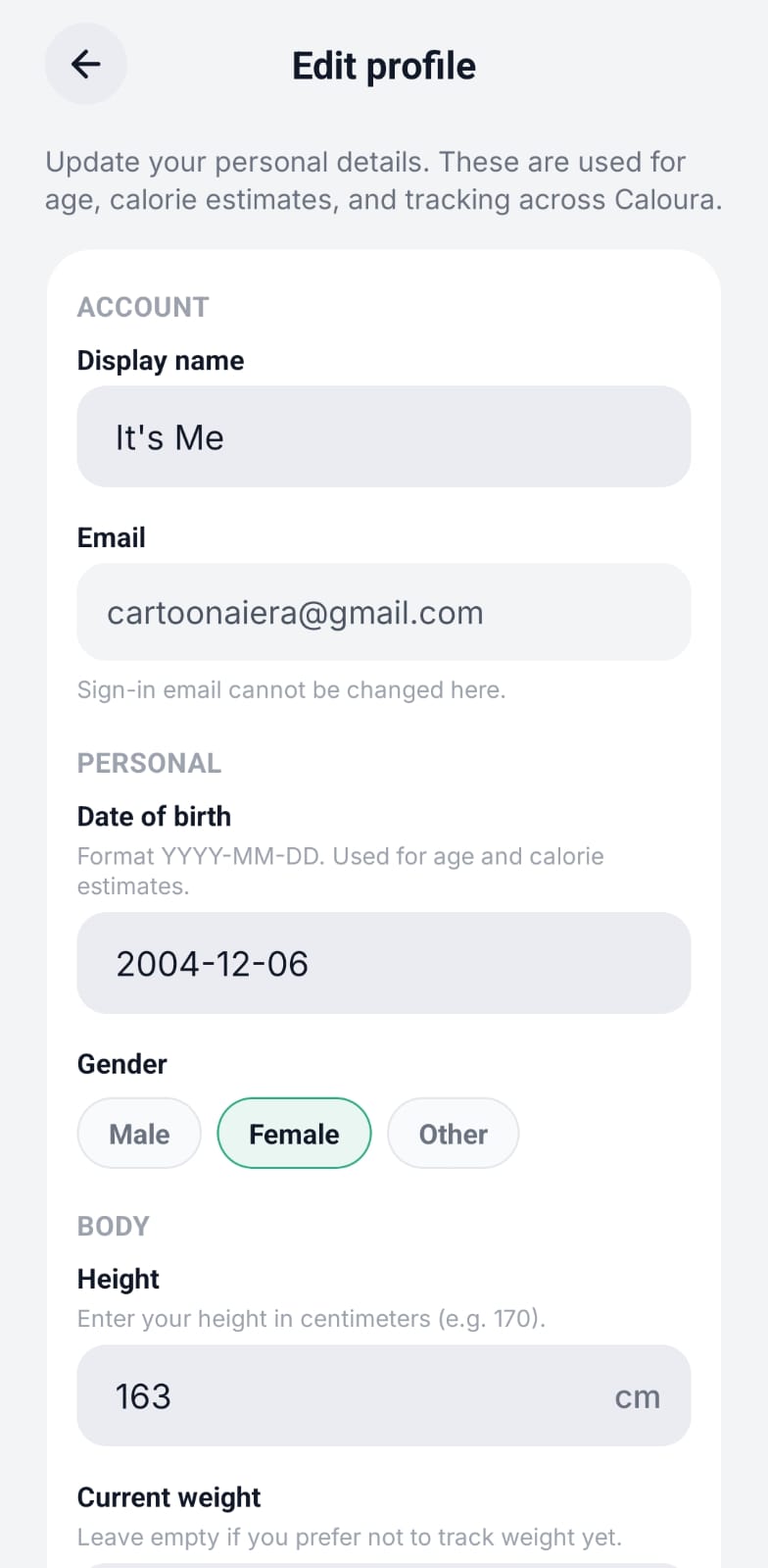 Set Up Your Profile